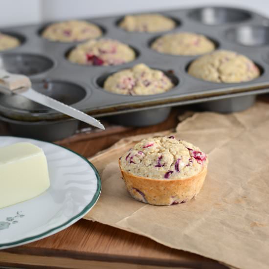Cranberry Orange Muffins