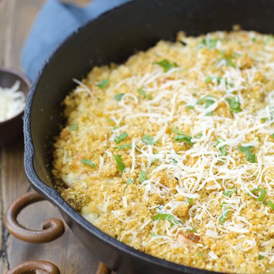 Cheddar Scalloped Potatoes