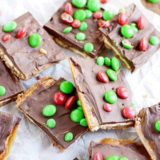 Easy Cracker Toffee