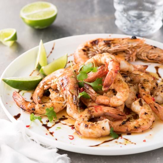 Asian Grilled Shrimp