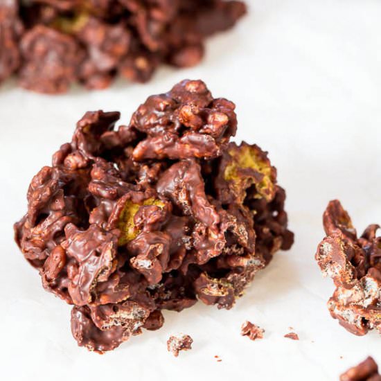 Orange Infused Chocolate Crisps