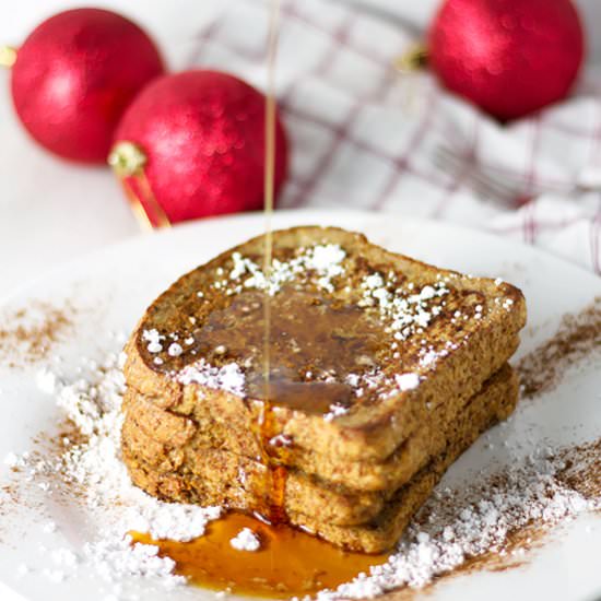 Gingerbread French Toast