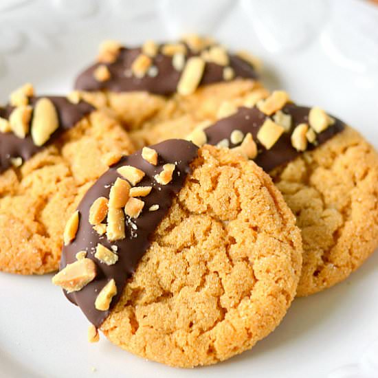 Flourless Peanut Butter Cookies