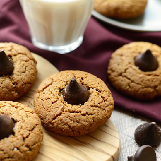 Grain-Free Peanut Butter Blossoms