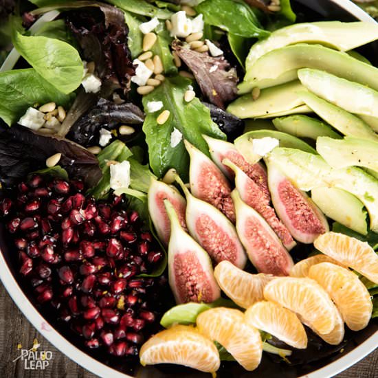 Pomegranate and Fig Salad