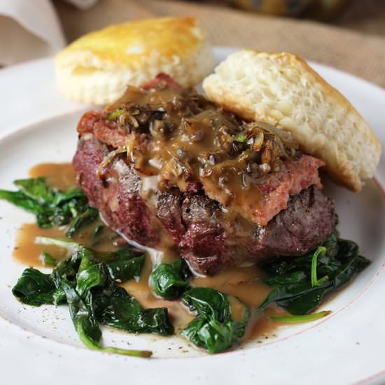 Deconstructed Beef Wellies