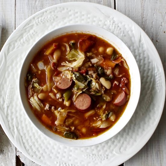 Cabbage Beef Stew
