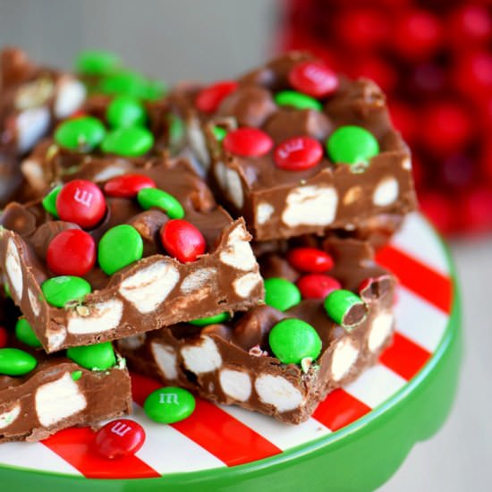 M&M’s Marshmallow Dream Bars