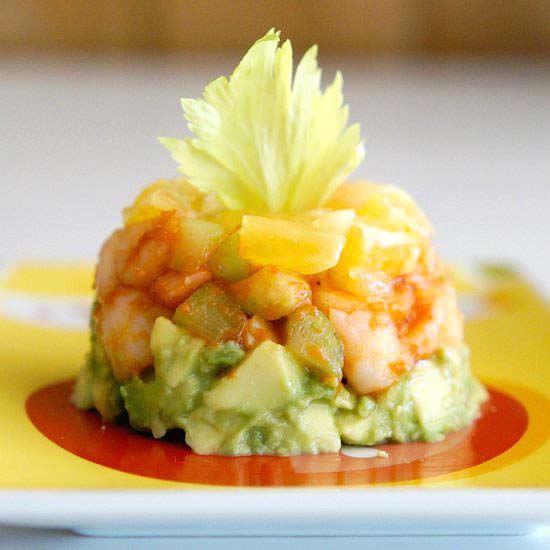 Shrimp Cocktail Napoleons