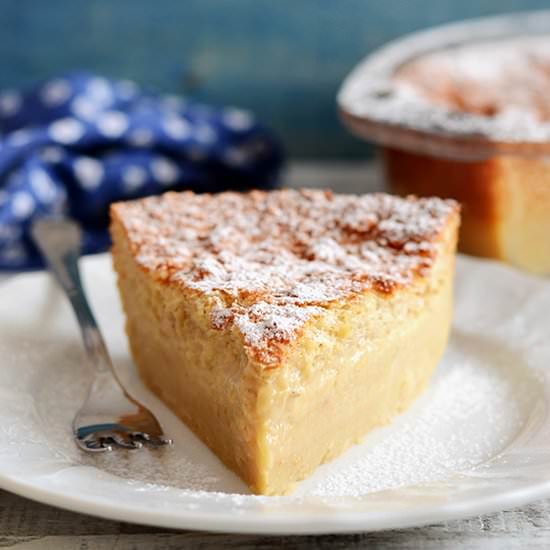 Banana Magic 3 Layer Custard Cake