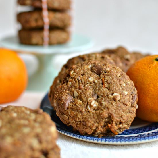 Chocolate Orange Cardamom Cookies