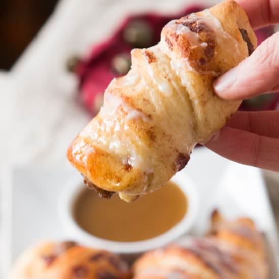 Cinnamon Roll Pigs in a Blanket
