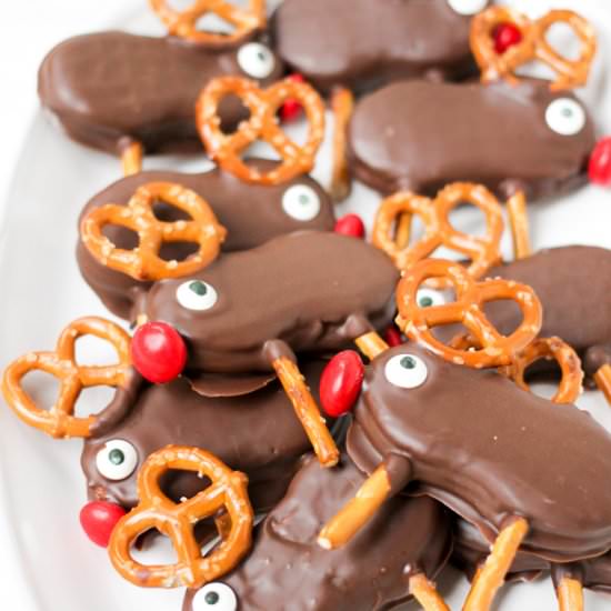 Holiday Reindeer Cookies