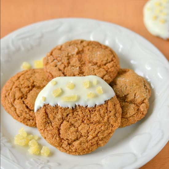 Chewy Whole Wheat Gingersnaps