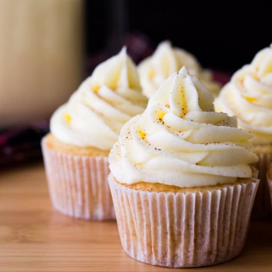 Eggnog Cupcakes