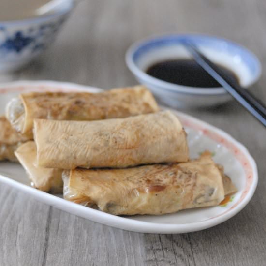 Golden Beancurd Skin Rolls