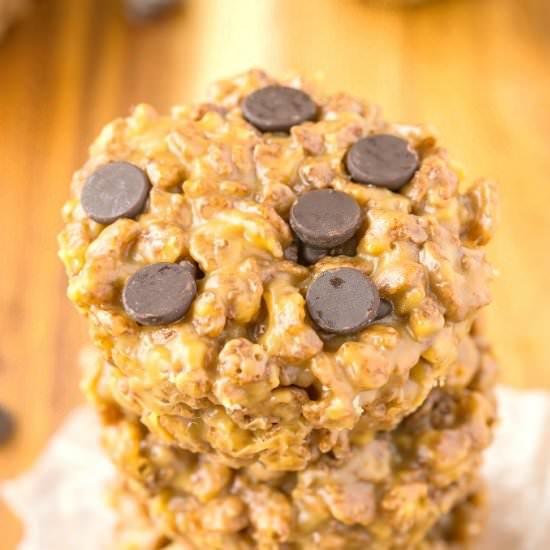 3 Ingredient Chocolate Crispy Treat