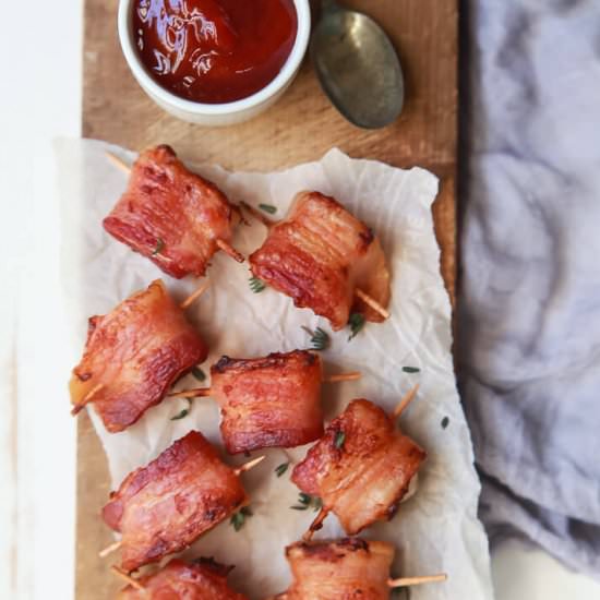 Bacon Wrapped Water Chestnuts