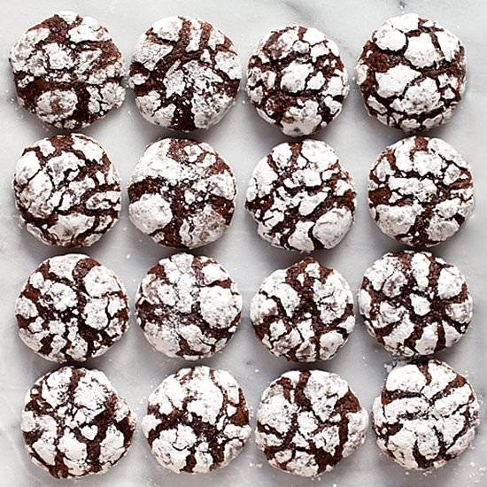 Chocolate Crinkle Cookies