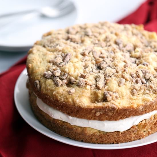 Candied Pecan Coffee Cake