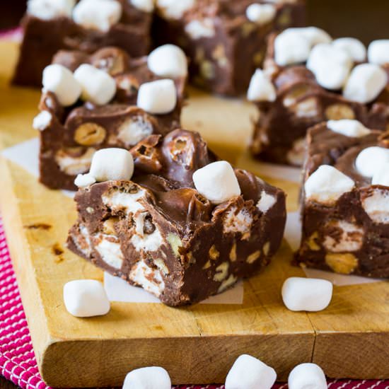 Rocky Road Fudge
