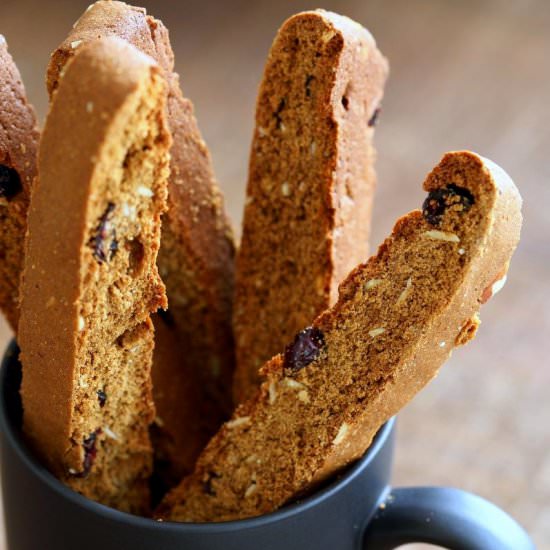 Gingerbread Biscotti