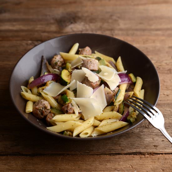 Sausage & Vegetable Pasta