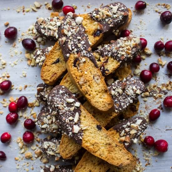 Dark Chocolate Biscotti