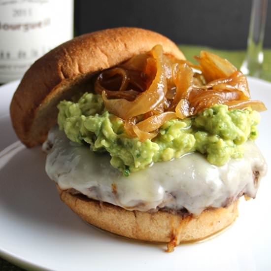 Guacamole Cheeseburger