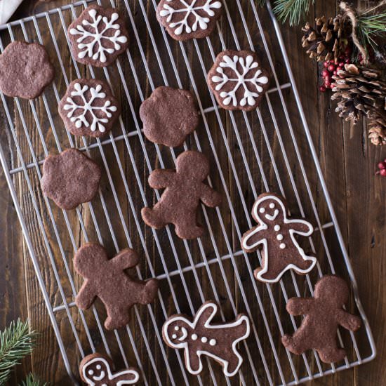 Chocolate Cut-Out Cookies