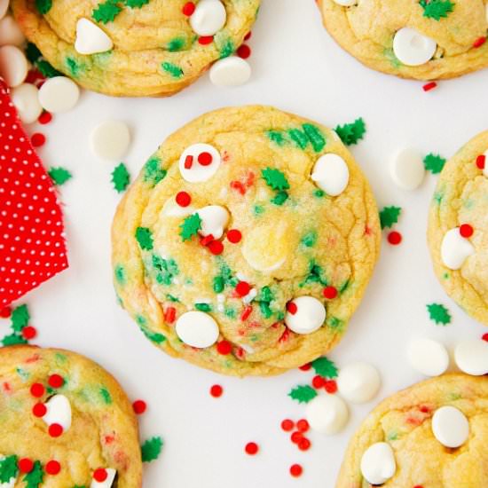 Cake Batter Cookies