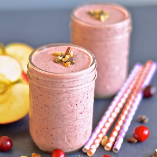 Cranberry Walnut & Apple Smoothie