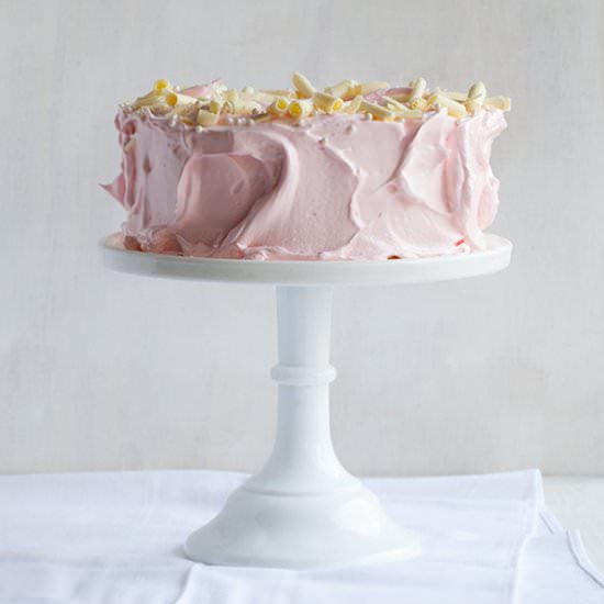 Pink Peppermint Cake