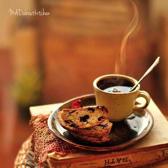 Cranberry Pistachio Biscotti