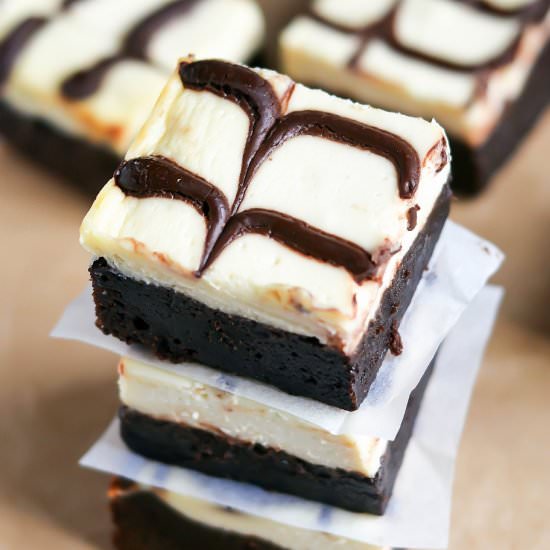 Marbled Cheesecake Brownie
