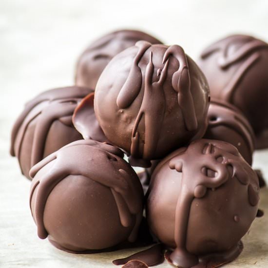 Peanut Butter Chocolate Truffles
