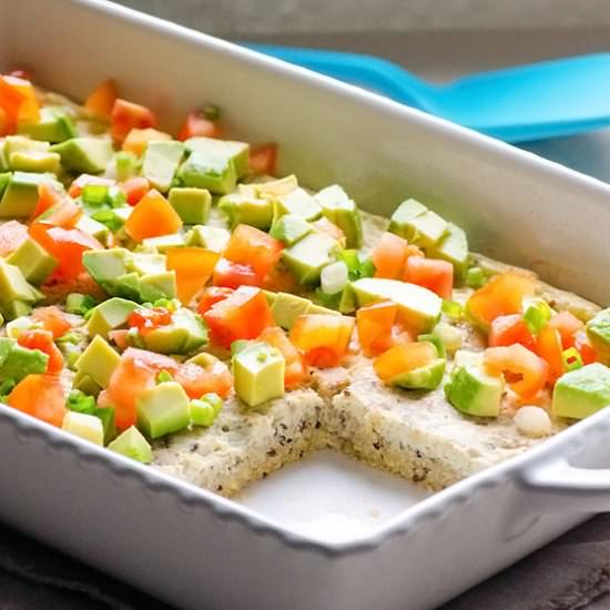 Eggs & Bacon Breakfast Quinoa Bake