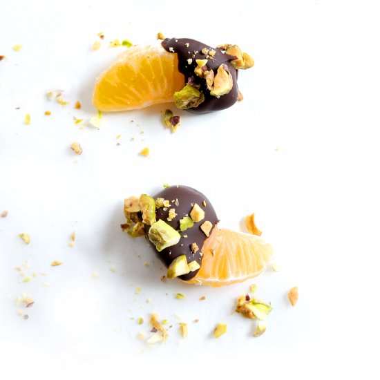 Chocolate Dipped Clementines