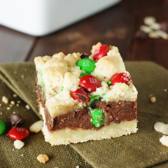 Christmas Chocolate Layer Bars