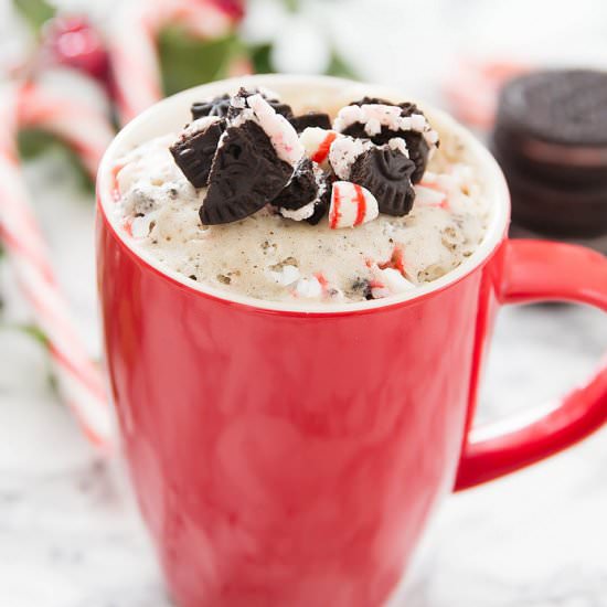 Peppermint Cookies and Cream Cake