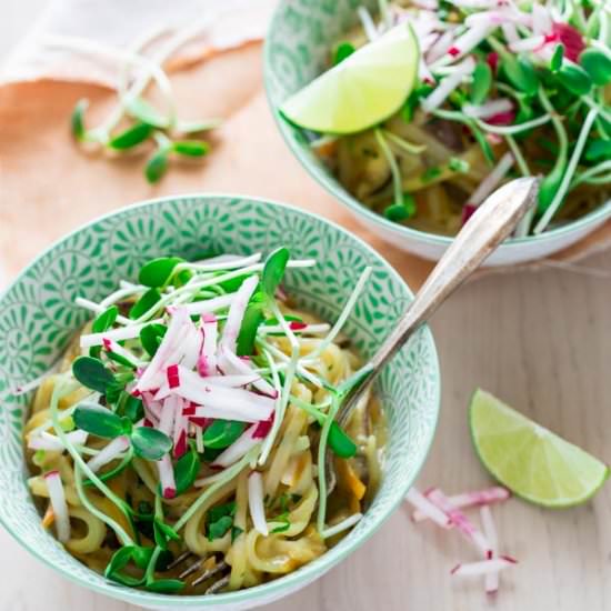 Coconut Lime Noodle Bowls