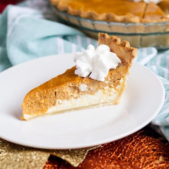 Pumpkin Cheesecake Pie