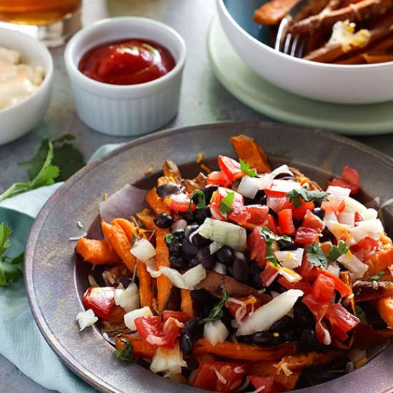 Huevos Rancheros Loaded Fries