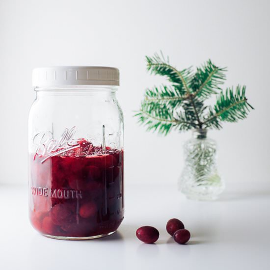 Brandied Cranberries