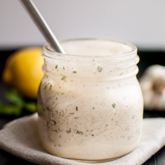 Homemade Ranch Dressing