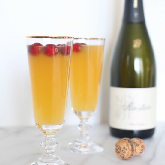 Apple Pear Christmas Cocktail