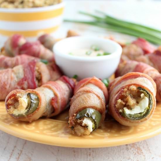 Jalapeno Poppers with Stuffing