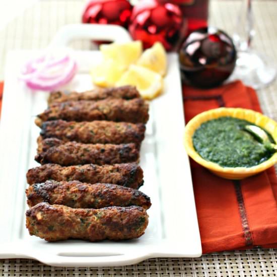 Lamb Seekh Kebabs