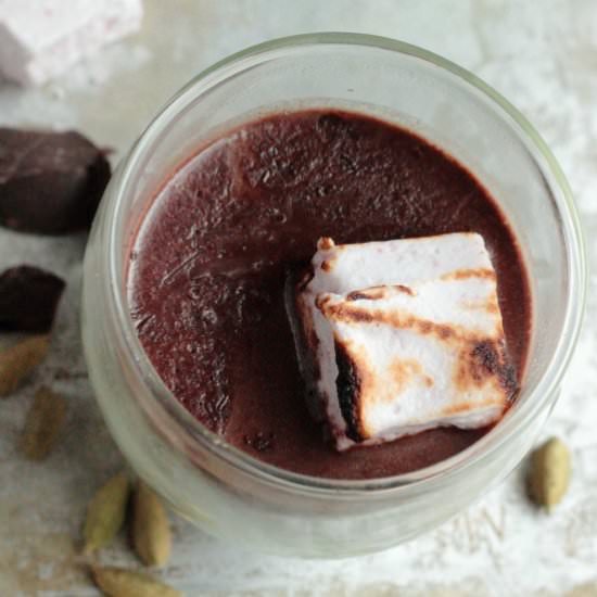 Cardamom Hot Chocolate