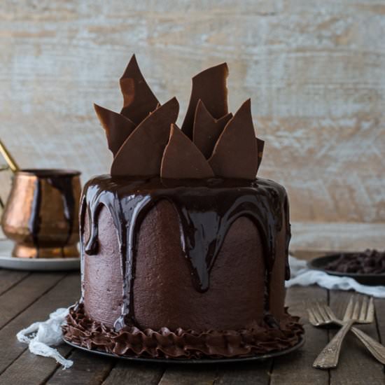 Chocolate Chocolate Cake